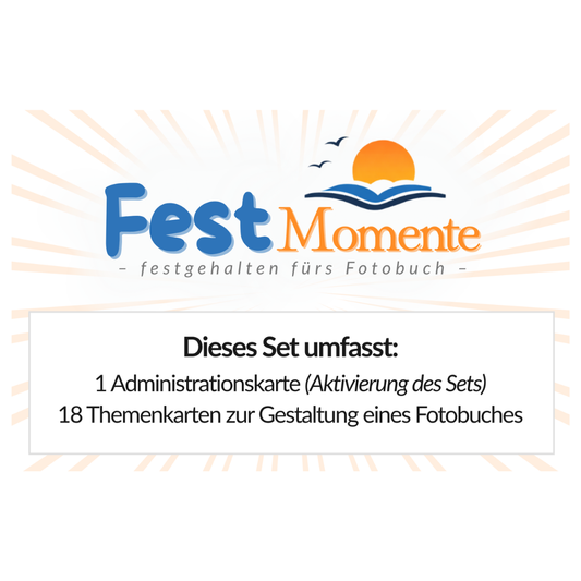 FestMomente: Aufgaben-Set für Familienfeiern und Geburtstage